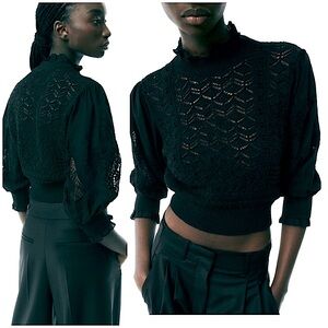 Zara transitional crop top - NWOT, size M
